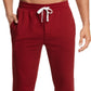 Calça de moletom masculina Tommy Hilfiger Modern Essentials Lounge Jogger vermelha tamanho XXL