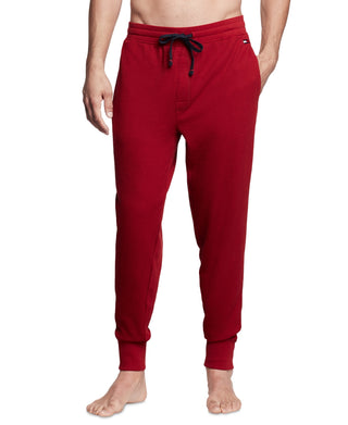 Calça de moletom térmica masculina Tommy Hilfiger vermelha tamanho XX-G