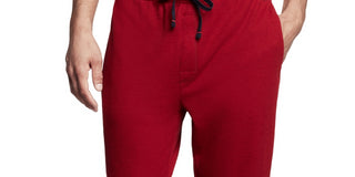 Calça de moletom térmica masculina Tommy Hilfiger vermelha tamanho XX-G