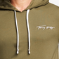 Tommy Hilfiger Moletom Masculino Modern Essentials Brushed Back Fleece Lounge Verde Tamanho Médio