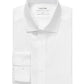 Camisa social Calvin Klein masculina Steel Slim Fit sem vincos e sem espinha de peixe, branca, tamanho 15,5 x 32 x 33