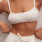 Le Cle - Ivory Wide Leg Linen Pants