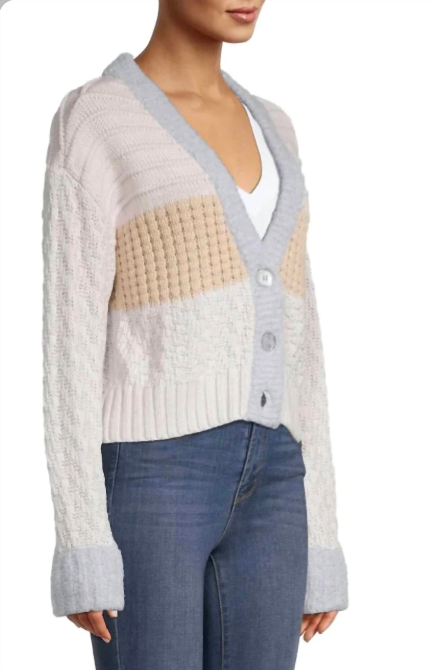 525 America - Mixed Media CardiGAN