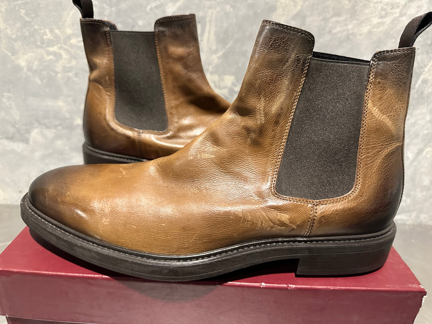 Bota Chelsea Julius Masculina To Boot New York em Todi Brandy na Nordstrom Marrom Tamanho 12