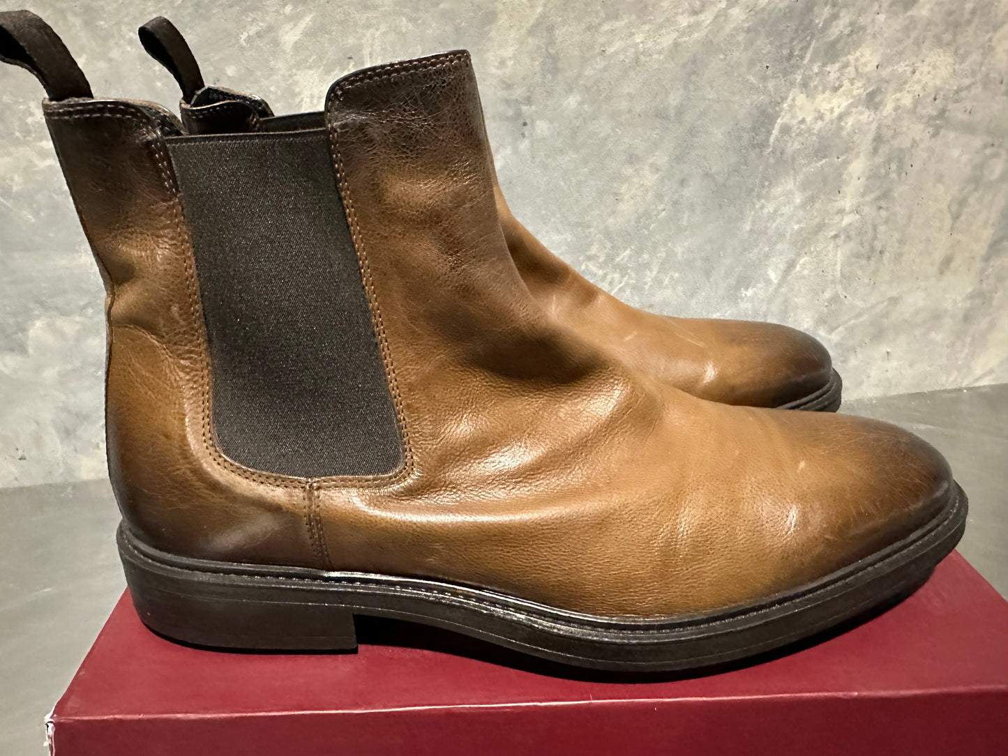 Bota Chelsea Julius Masculina To Boot New York em Todi Brandy na Nordstrom Marrom Tamanho 12
