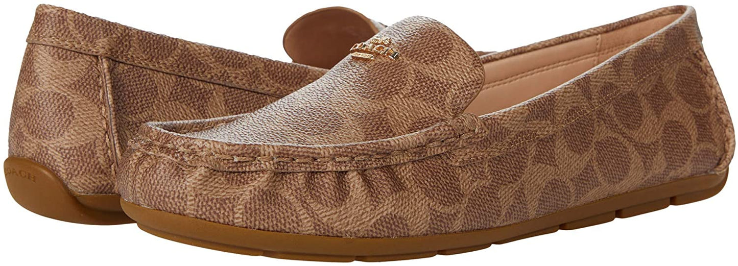 Mocassim Coach Marley Driving Feminino Marrom Tamanho 5,5 M