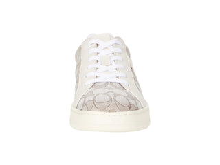 Tênis Coach Lowline Feminino Cano Baixo Bege Tamanho 8 B