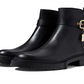 Bota Coach Lacey Leather Feminina Preta Tamanho 7