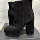 Bota Coach Iona Suede Feminina Preta Tamanho 7,5 B