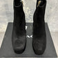 Bota Coach Iona Suede Feminina Preta Tamanho 7,5 B