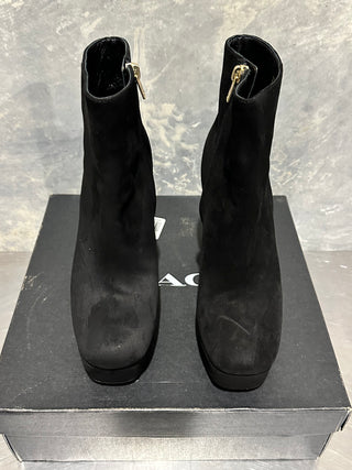 Coach Women's Iona Suede Bootie Black Size 7.5 B