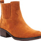 Botas femininas Propet Reese, marrom, tamanho 8