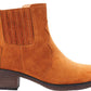 Botas femininas Propet Reese, marrom, tamanho 8