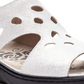 Sandálias femininas Propet Gabbie Open Toe Cinza Tamanho 9