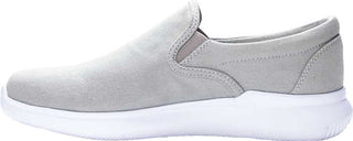 Tênis feminino Propet Finch Slip On, cinza, tamanho 7