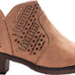 Botas femininas Propet Remy, marrom, tamanho 8,5