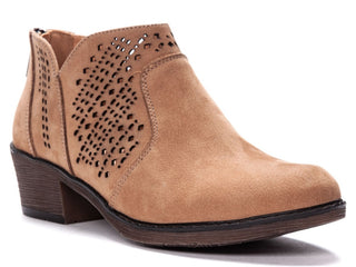 Bota feminina Propét Remy marrom tamanho 9WW