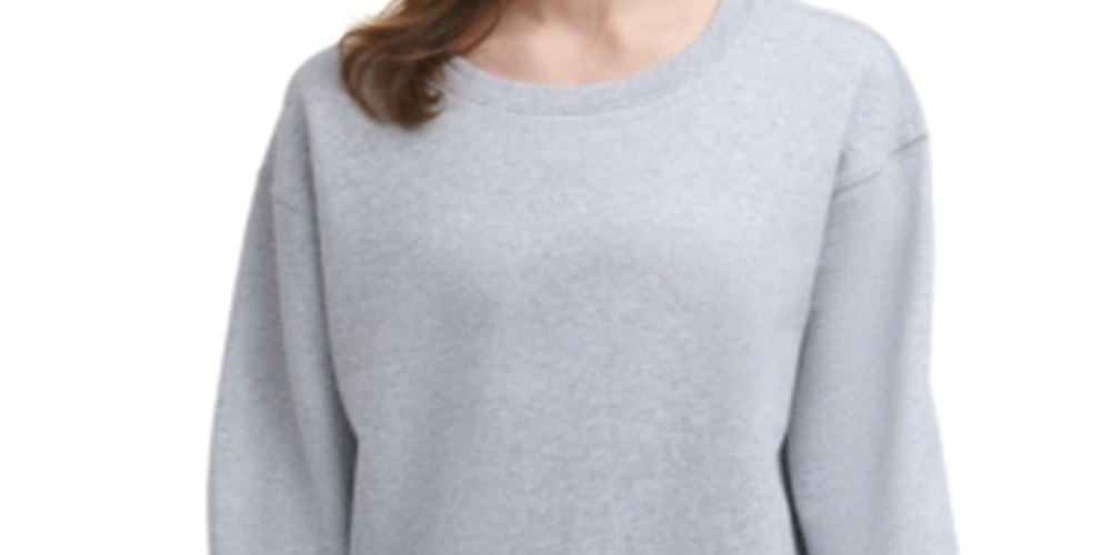 Calvin Klein Moletom Feminino Fleece Cinza Tamanho X-G
