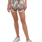Calvin Klein Shorts Estampado Feminino Amarelo Tamanho Grande