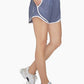 Calvin Klein Shorts Perfurado Feminino Cinza Tamanho X-G