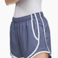 Calvin Klein Shorts Perfurado Feminino Cinza Tamanho X-G