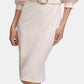 Vestido Calvin Klein Feminino Manga Balão Cinto Bainha Rosa Tamanho 4