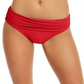 Tommy Hilfiger Biquíni Feminino Dobrável Framboesa Sólida Vermelho Tamanho M