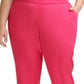 Calça feminina slim Calvin Klein rosa tamanho 22W