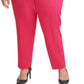 Calça feminina slim Calvin Klein rosa tamanho 22W