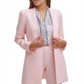 Jaqueta Calvin Klein Feminina Topper Aberta Frente Rosa Tamanho 2 Petite