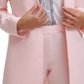 Jaqueta Calvin Klein Feminina Topper Aberta Frente Rosa Tamanho 2 Petite