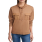 Suéter Calvin Klein Feminino Gola Alta Marrom Tamanho Médio