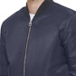 Jaqueta bomber masculina Calvin Klein Classic Ma 1 Nylon azul tamanho X-G