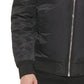 Jaqueta bomber masculina Calvin Klein Classic Ma 1 Nylon preta tamanho grande
