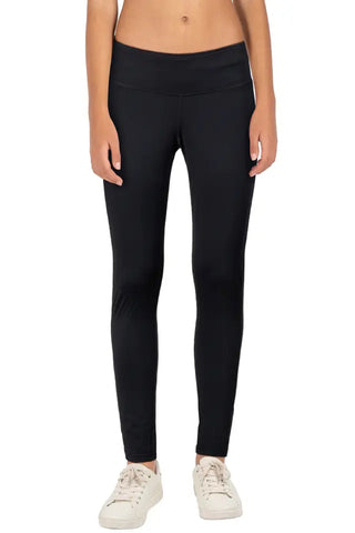 Calvin Klein Women's Performance High Rise Logo Back Leggings Black Size Small