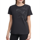 Camiseta Calvin Klein Feminina Estampada Floral Preta Tamanho P