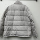 Calvin Klein Puffer Masculino Com Conjunto Babador Detalhe Branco Tamanho XX-G