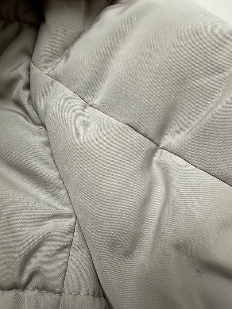 Calvin Klein Puffer Masculino Com Conjunto Babador Detalhe Branco Tamanho XX-G