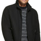 Jaqueta bomber de lã masculina Calvin Klein preta tamanho grande