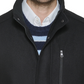 Sobretudo de lã clássico masculino Calvin Klein, preto, tamanho G