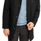Sobretudo de lã clássico masculino Calvin Klein, preto, tamanho XL