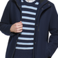 Sobretudo de lã clássico masculino Calvin Klein azul tamanho M
