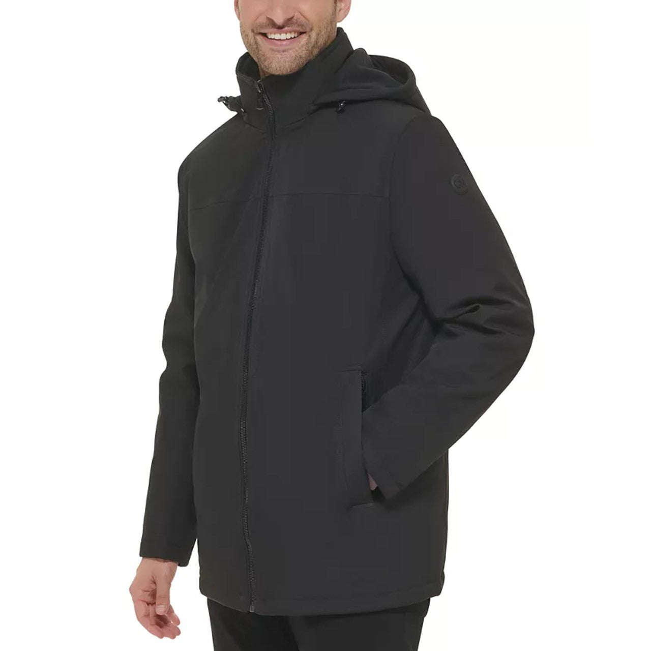 Jaqueta Calvin Klein Infinite Stretch Masculina Preta Tamanho Médio