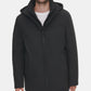 Jaqueta Calvin Klein Infinite Stretch Masculina com Forro Polar Fleece Preta Tamanho Médio