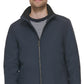 Jaqueta Calvin Klein Masculina Classic Média Gola Alta Azul Tamanho Grande