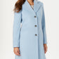 Casaco Calvin Klein Feminino Azul Tamanho 4