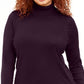 Calvin Klein Suéter Feminino Liso Roxo Tamanho 1X