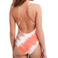 BCBGeneration Maiô Feminino Tie Dye Vermelho Tamanho X-G