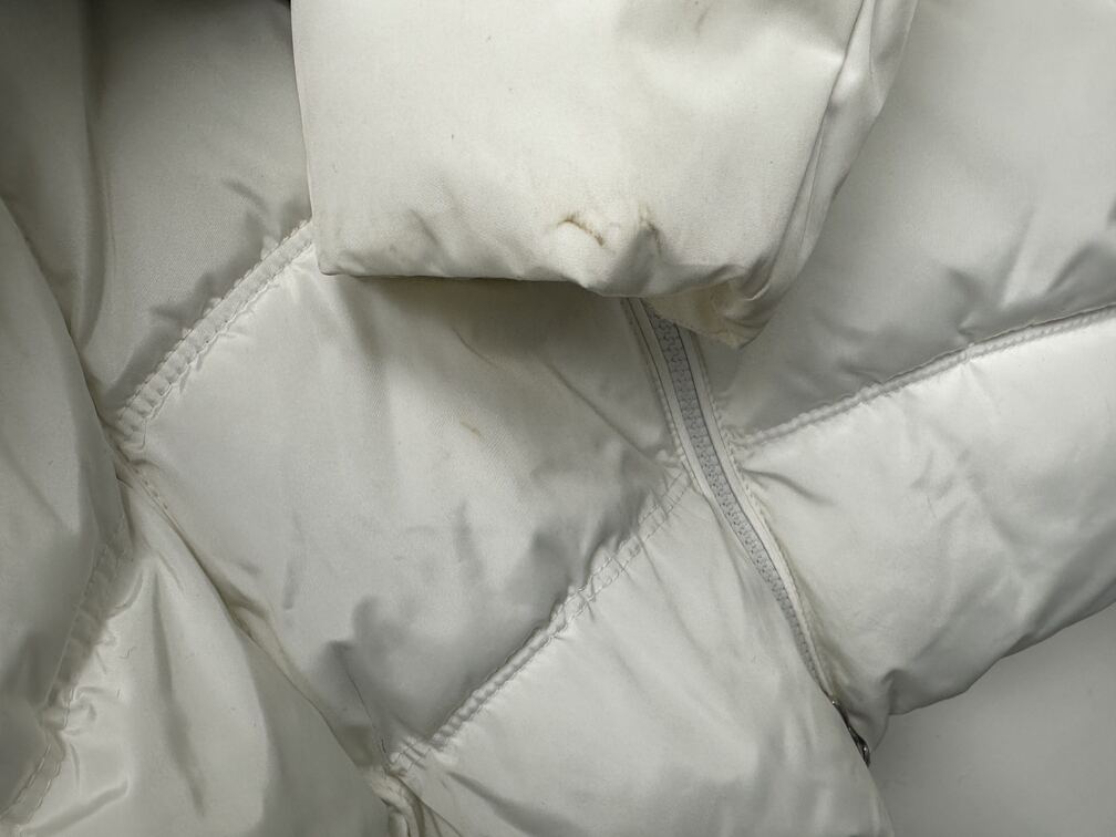 Casaco acolchoado com capuz e acabamento em pele sintética Laundry By Shelli Segal, feminino, branco, tamanho M