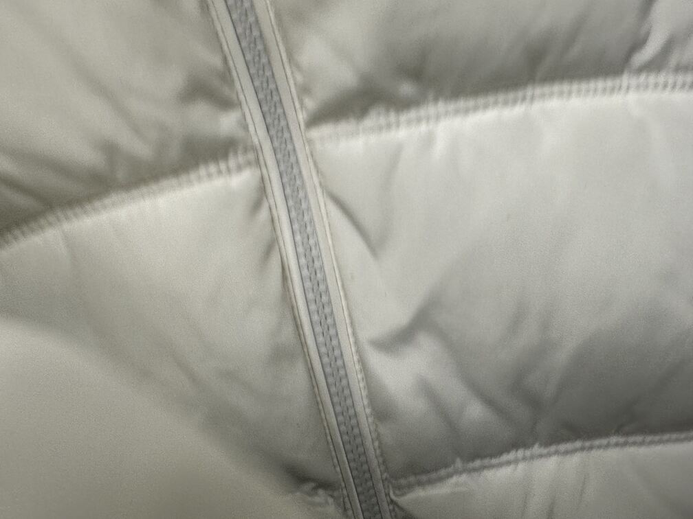 Casaco acolchoado com capuz e acabamento em pele sintética Laundry By Shelli Segal, feminino, branco, tamanho M